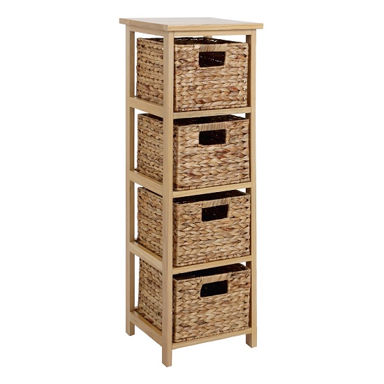 Wicker drawers