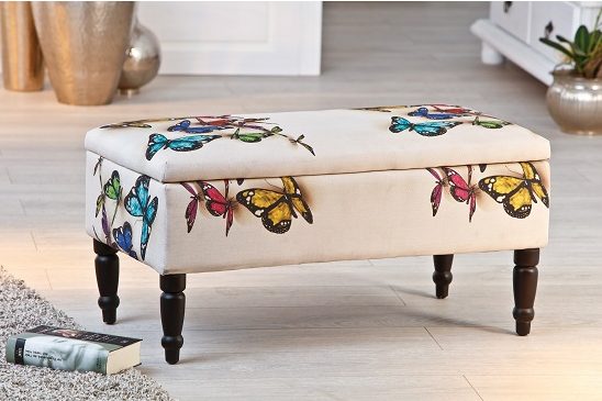 Butterfly Ottoman