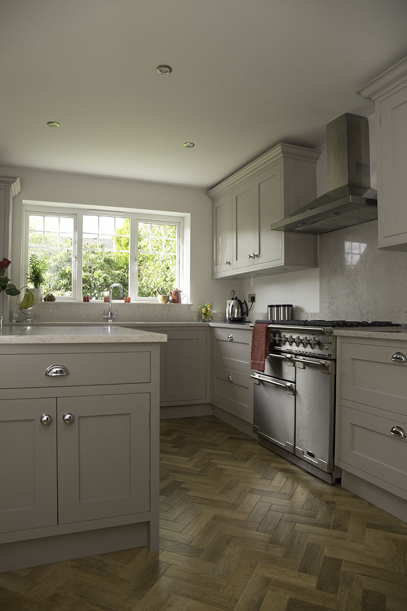 kitchen parquet floor