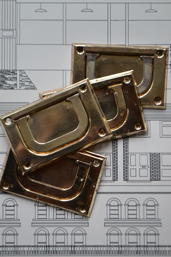 Brass handles