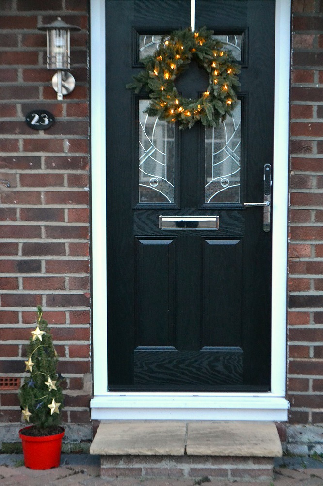 Composite front door