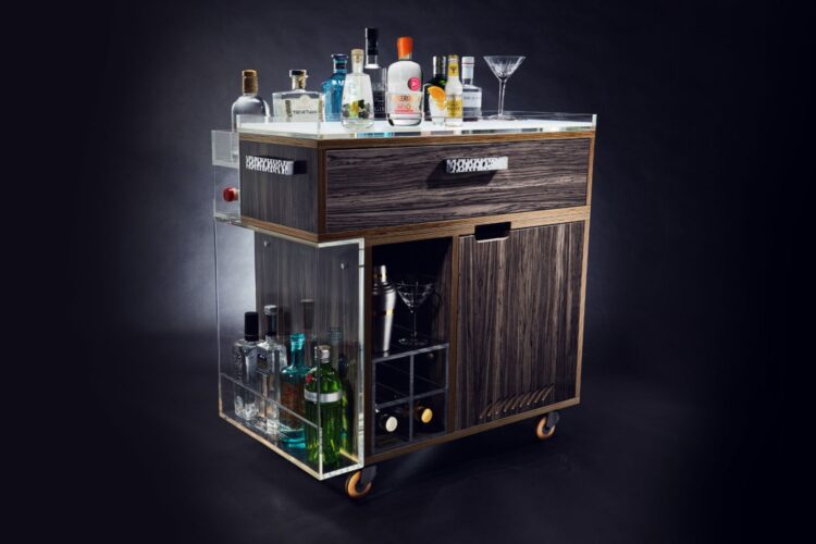 Modern Drinks Trolley