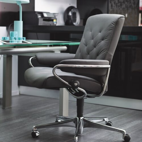 Leather office chair