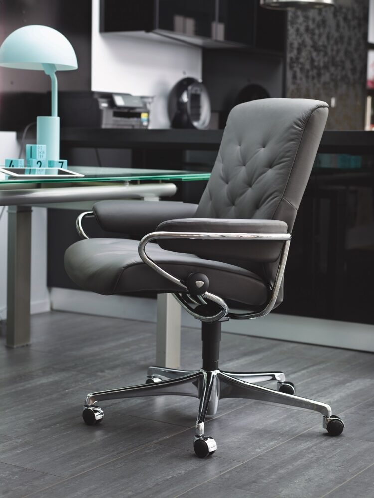 Leather office chair