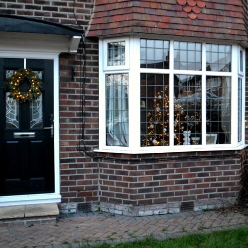 1930s house Christmas