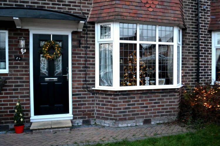 1930s house Christmas