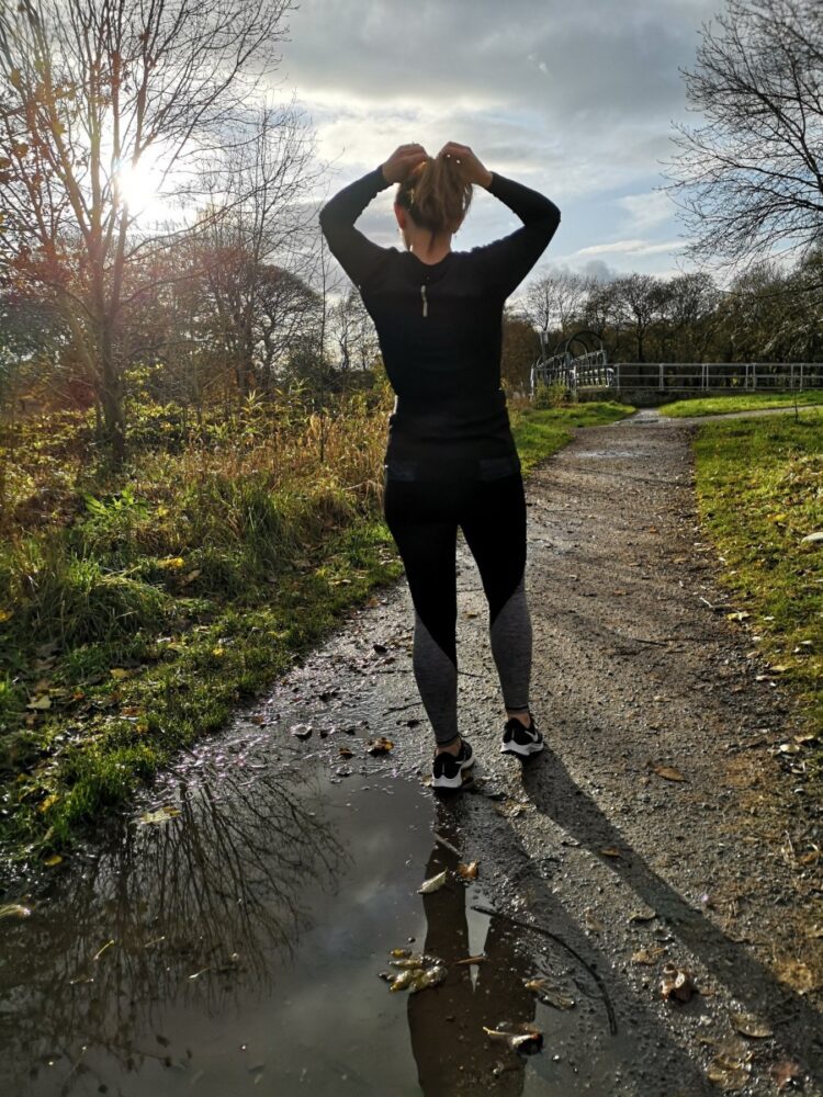 Female runner