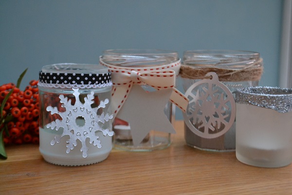 Jam jar decorations