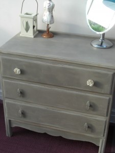 Painting an old dresser or chest of drawers