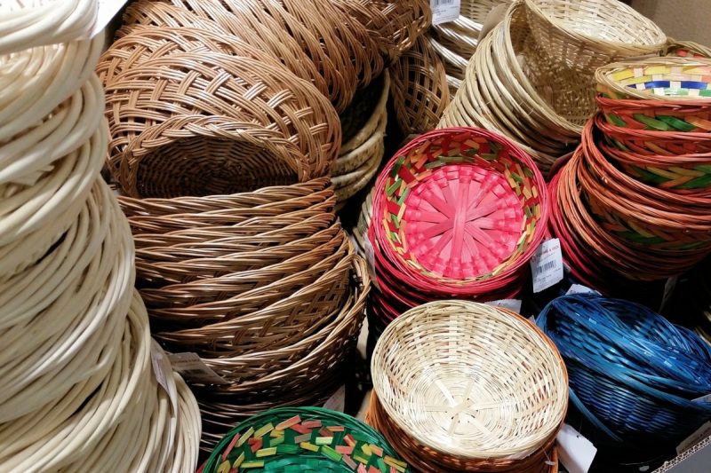 boho baskets