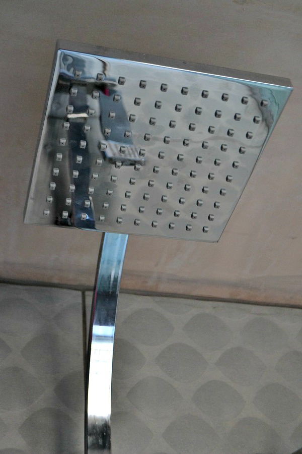 large square shower head