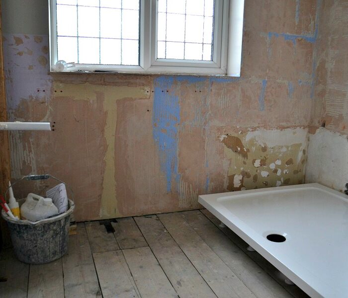 Bathroom To Shower Room Progress – Part One